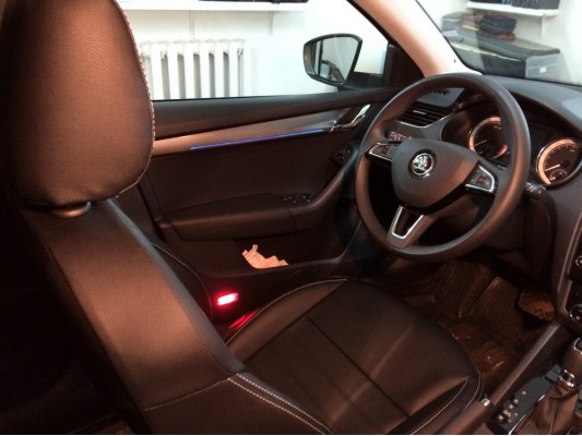 Каркасные авточехлы на Skoda Octavia A7 FL