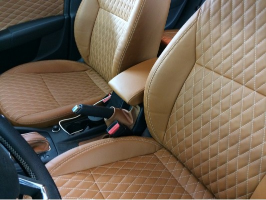 Каркасные авточехлы на Skoda Octavia A7 FL