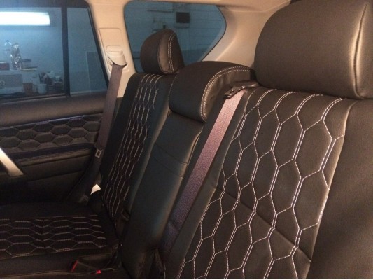 Каркасные авточехлы на Toyota Land Cruiser Prado 150 2 поколения