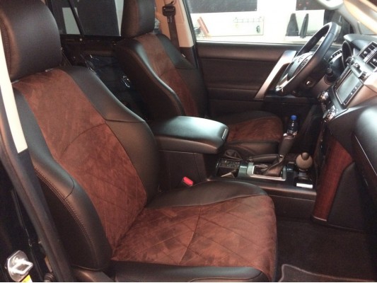 Каркасные авточехлы на Toyota Land Cruiser Prado 150