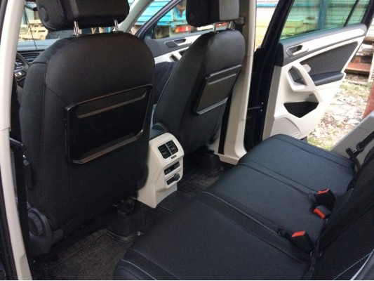 Каркасные авточехлы на Volkswagen Tiguan 2 поколения