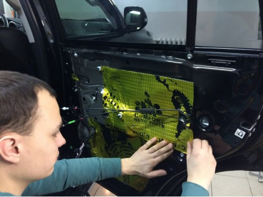 Шумоизоляция пола, арок и дверей